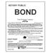 Basic-$10,000 Notary Bond w/$5,000 E & O Coverage